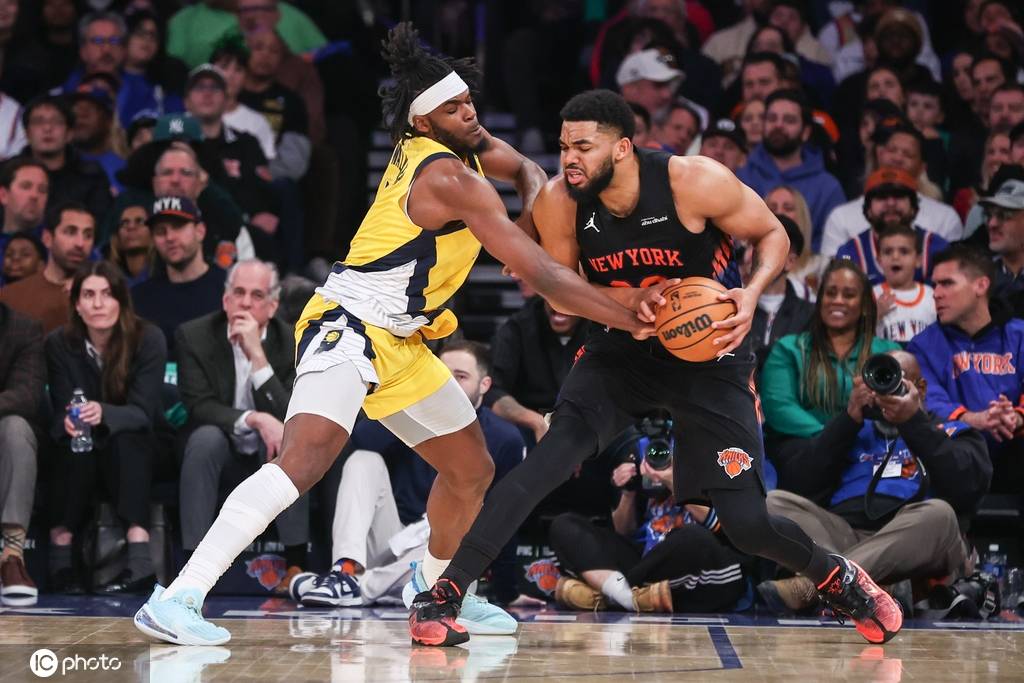 唐斯22+11哈特33分 尼克斯击败步行者4连胜